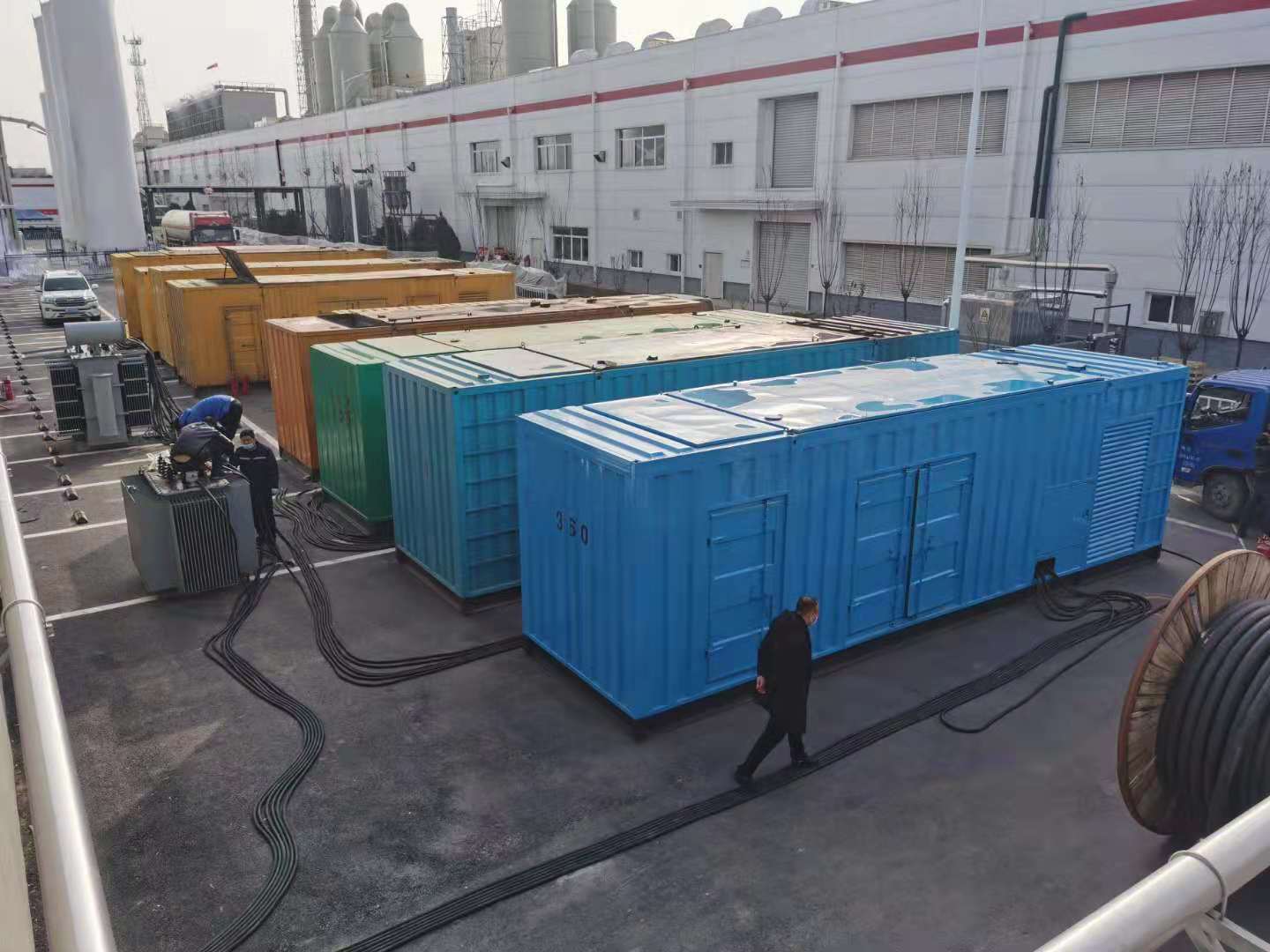 灵川出租发电机-柴油发电机组三相采用什么接法