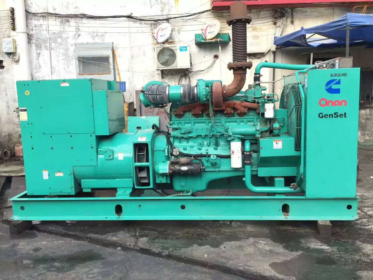 灵川租赁发电机-柴油发电机不正常冒烟的原因